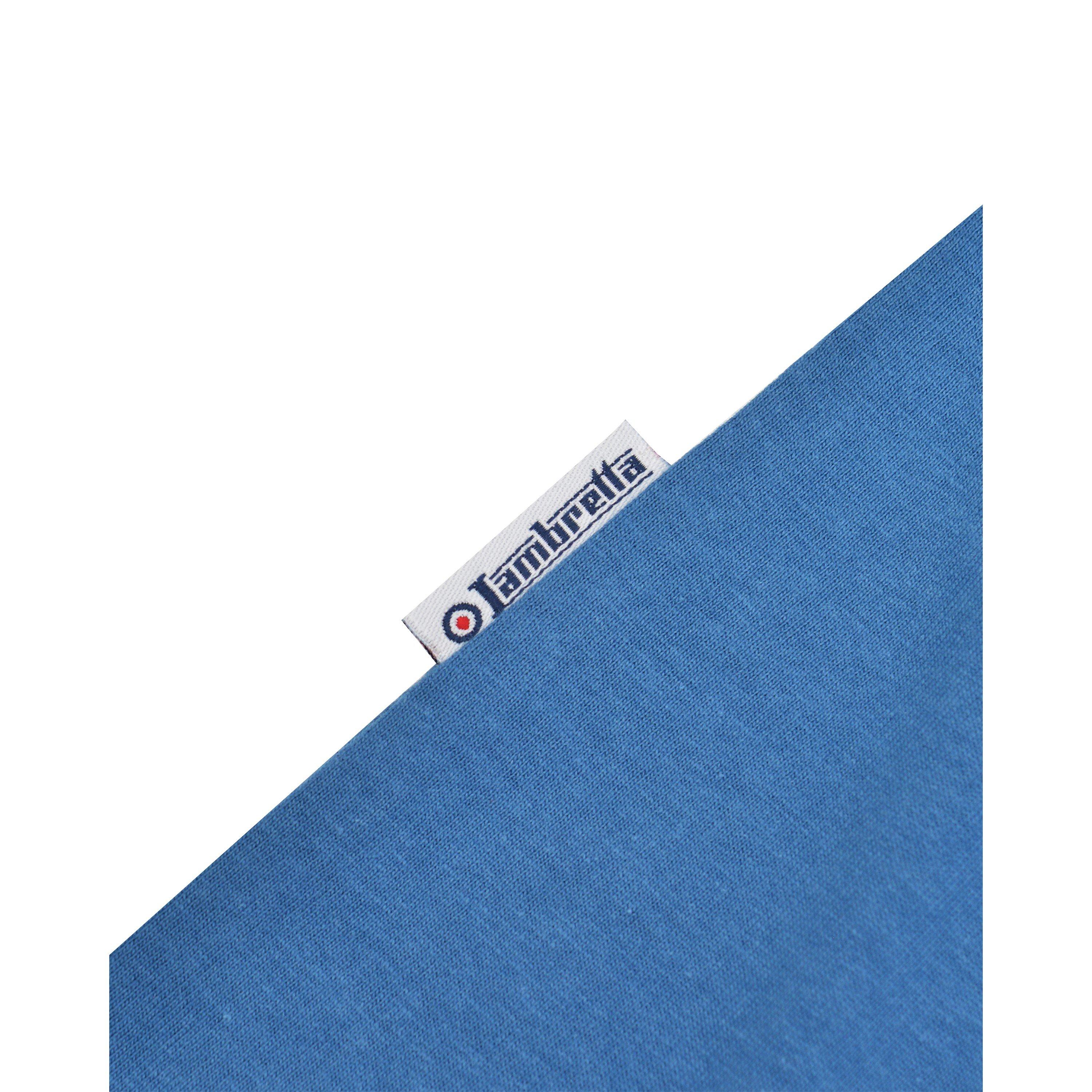 Blå - Lambretta - Flag Tee - 5