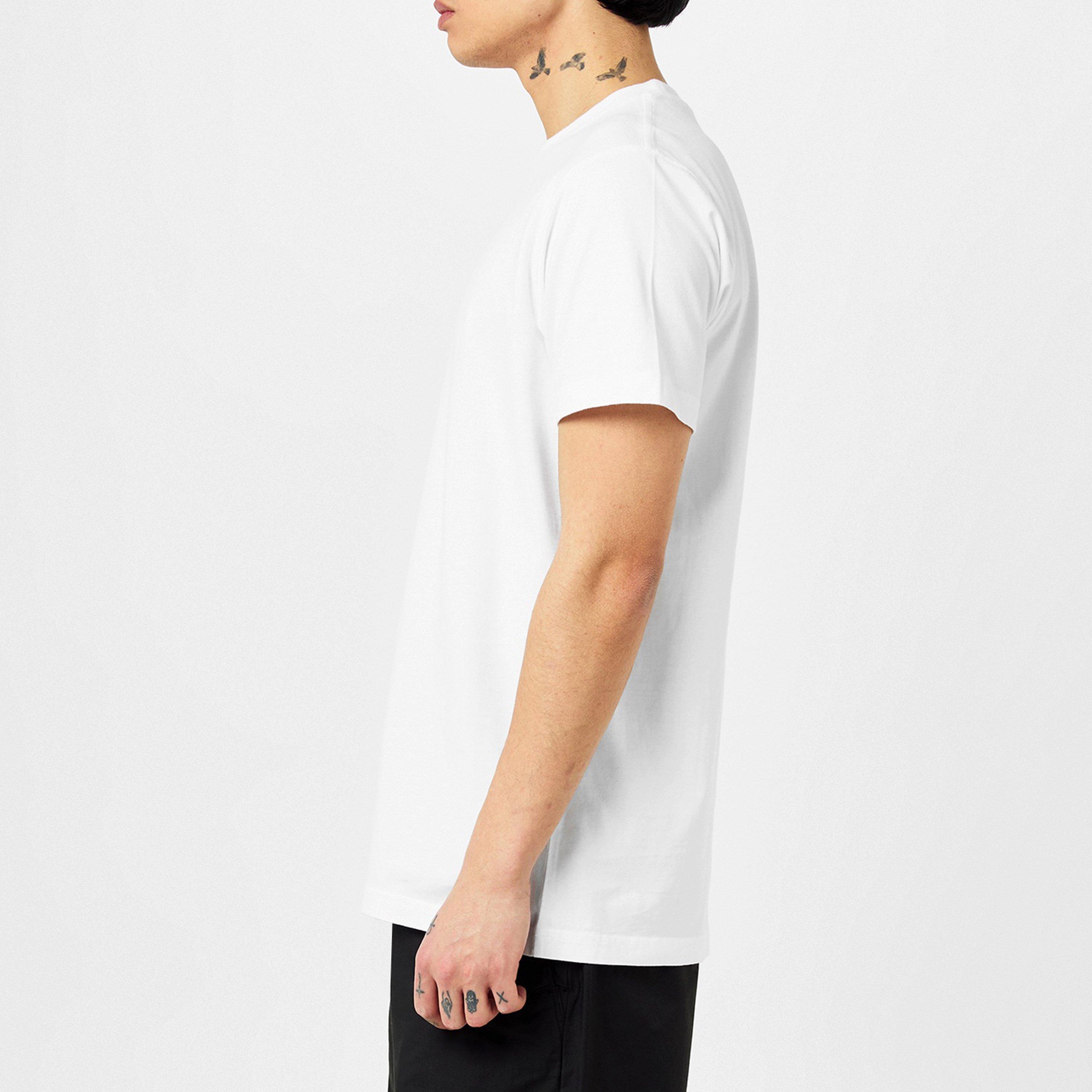 White - Maharishi - Miltype Embroidered T Shirt - 6