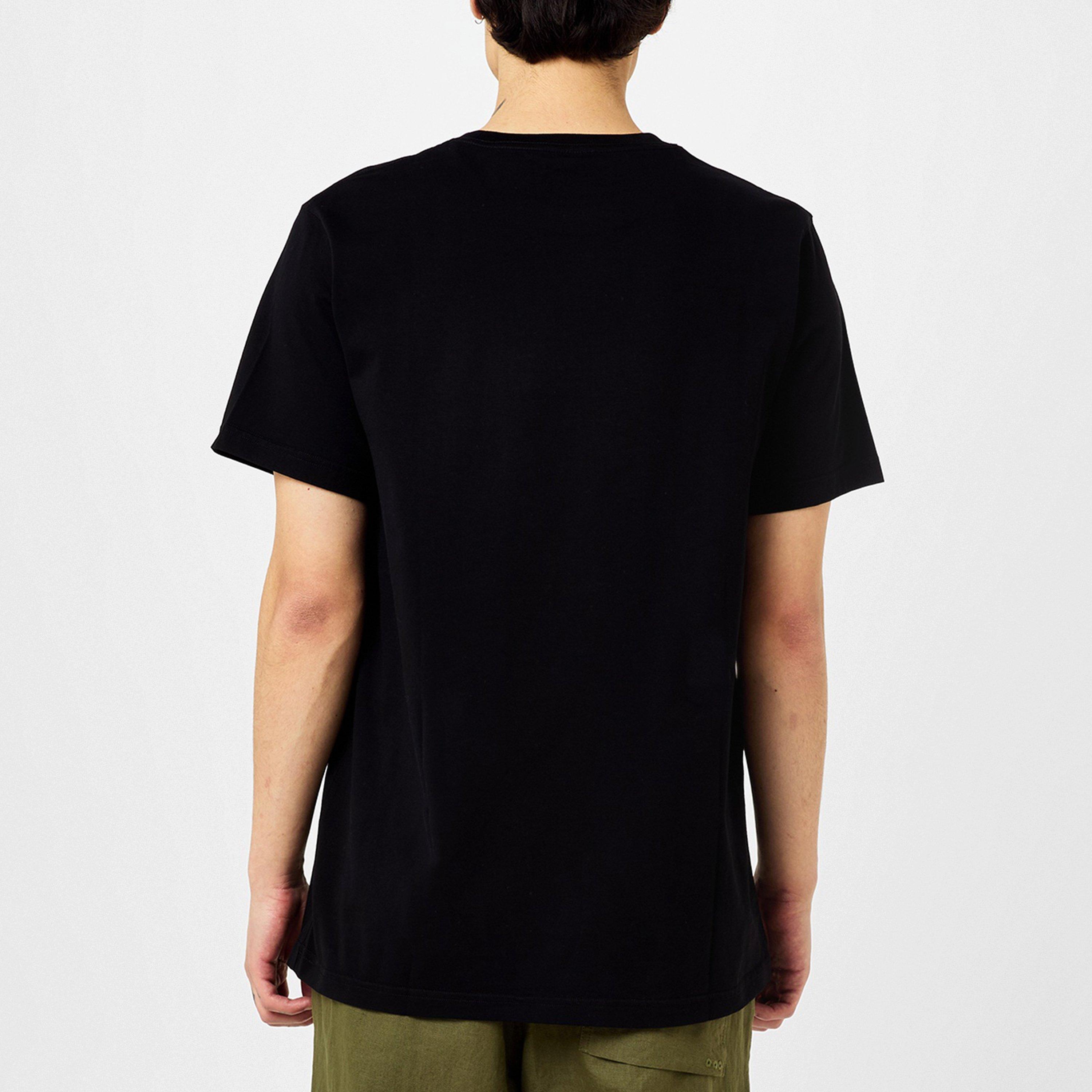 Black - Maharishi - Miltype Embroidered T Shirt - 3