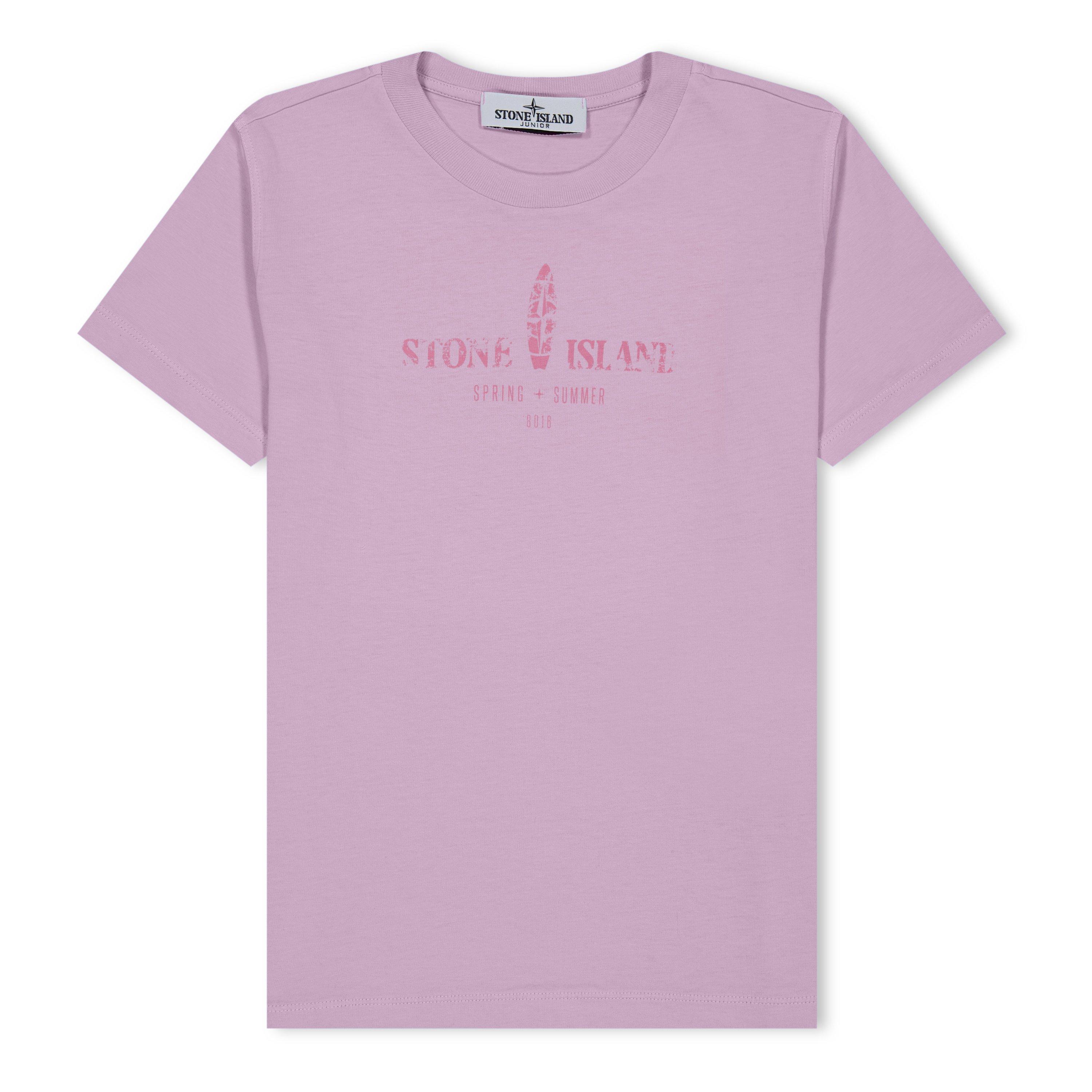 Stone Island Compass Print T-Shirt Juniors