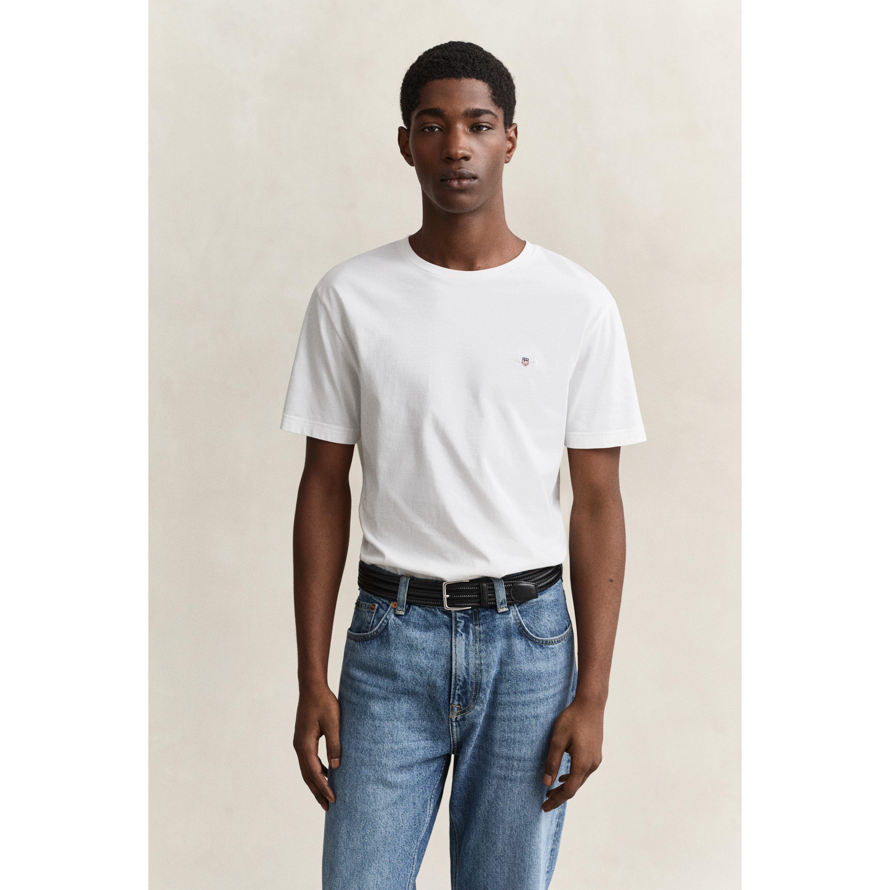Blanco 110. - Gant - Regular Fit Shield T-Shirt - 3