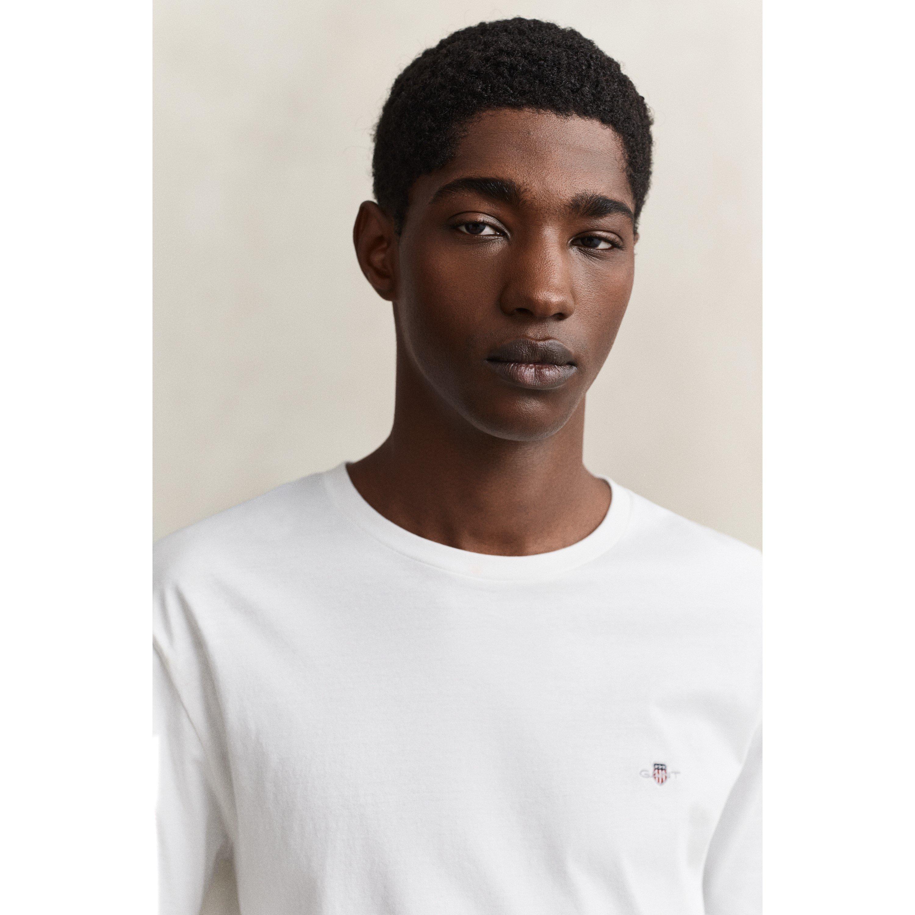 Blanco 110. - Gant - Regular Fit Shield T-Shirt - 5