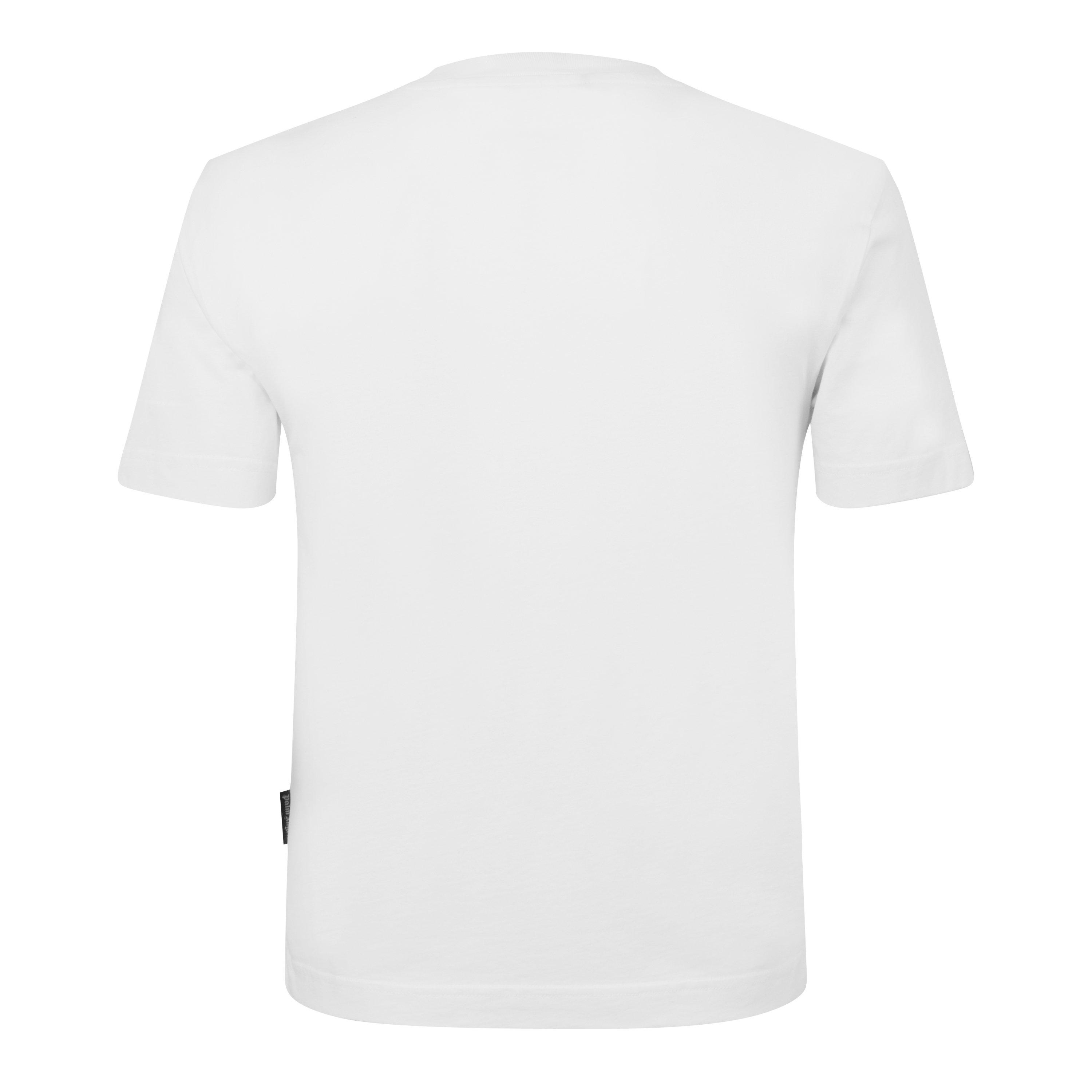 White - Palm Angels - Logo T-Shirt - 8
