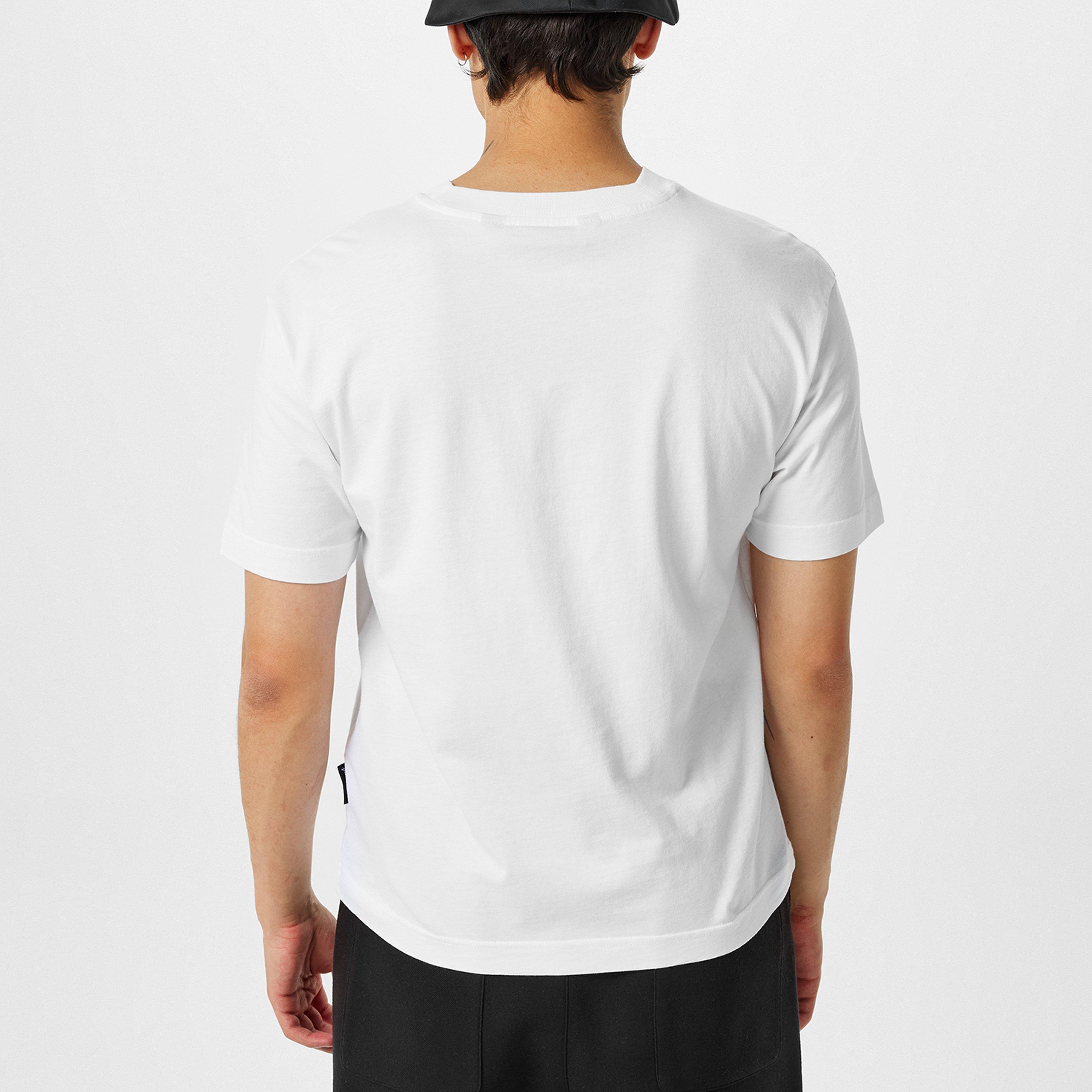 White - Palm Angels - Logo T-Shirt - 4