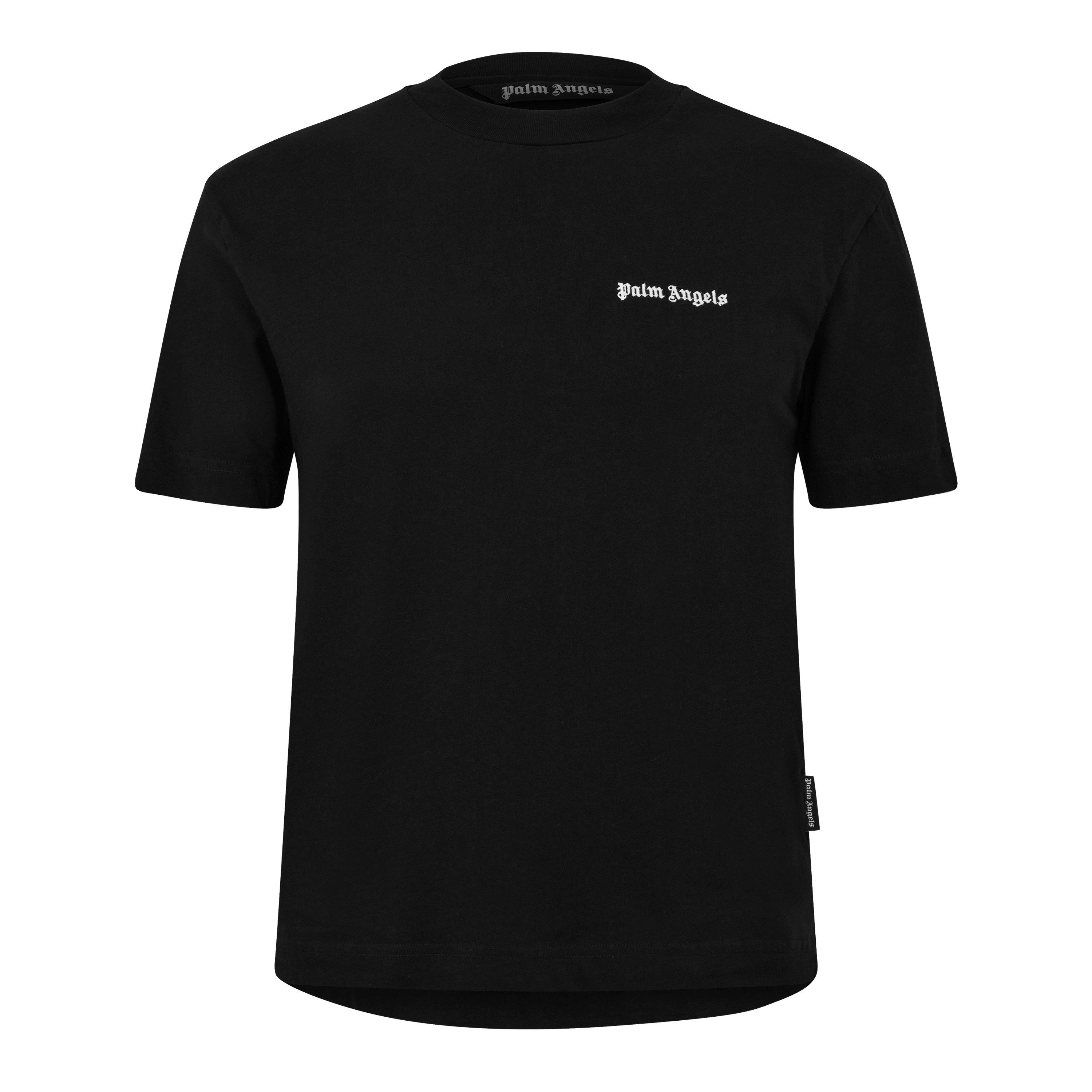★Palm Angels★ Slim Fit T-Shirt ロゴ 半袖Tシャツ 送関込 ☆Palm Angels☆ Slim Fit T-Shirt ロゴ 半袖Tシャツ 送関込