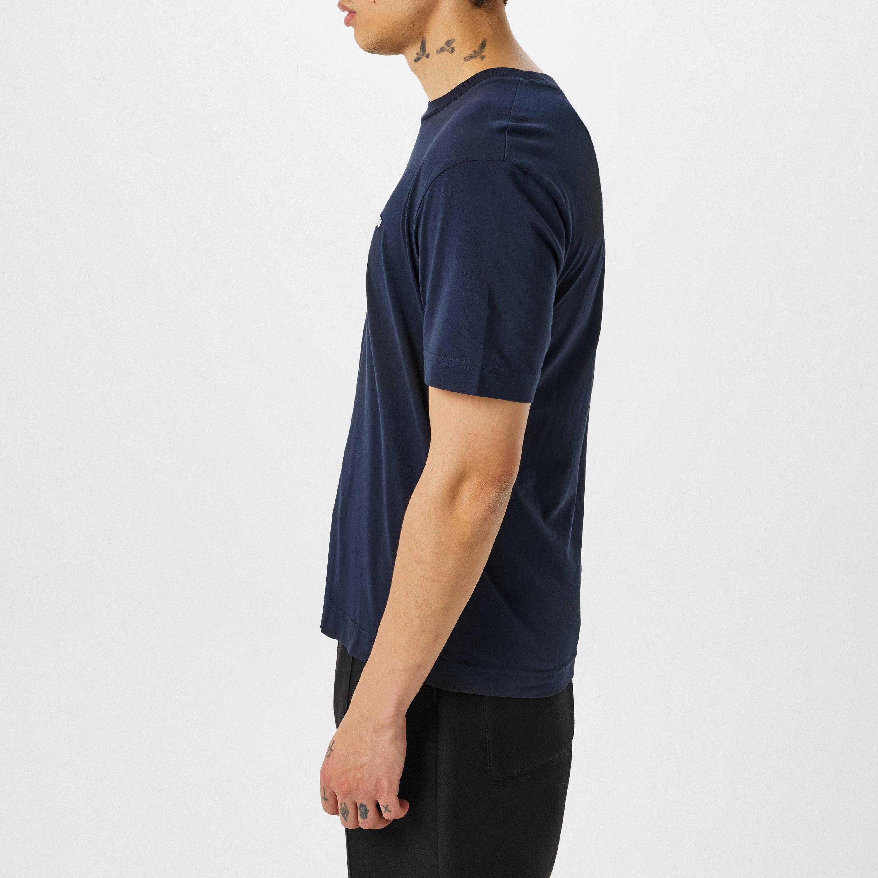 Navy - Palm Angels - Logo T-Shirt - 5