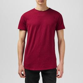 Fabric Short Sleeve T-Shirt Mens