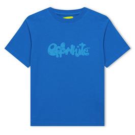 Off White Fluid T-Shirt Junior Boys