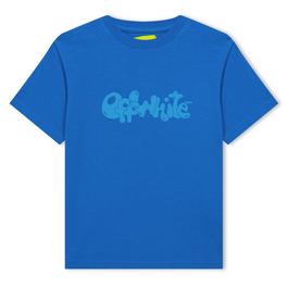 Off White Fluid T Shirt Junior Boys