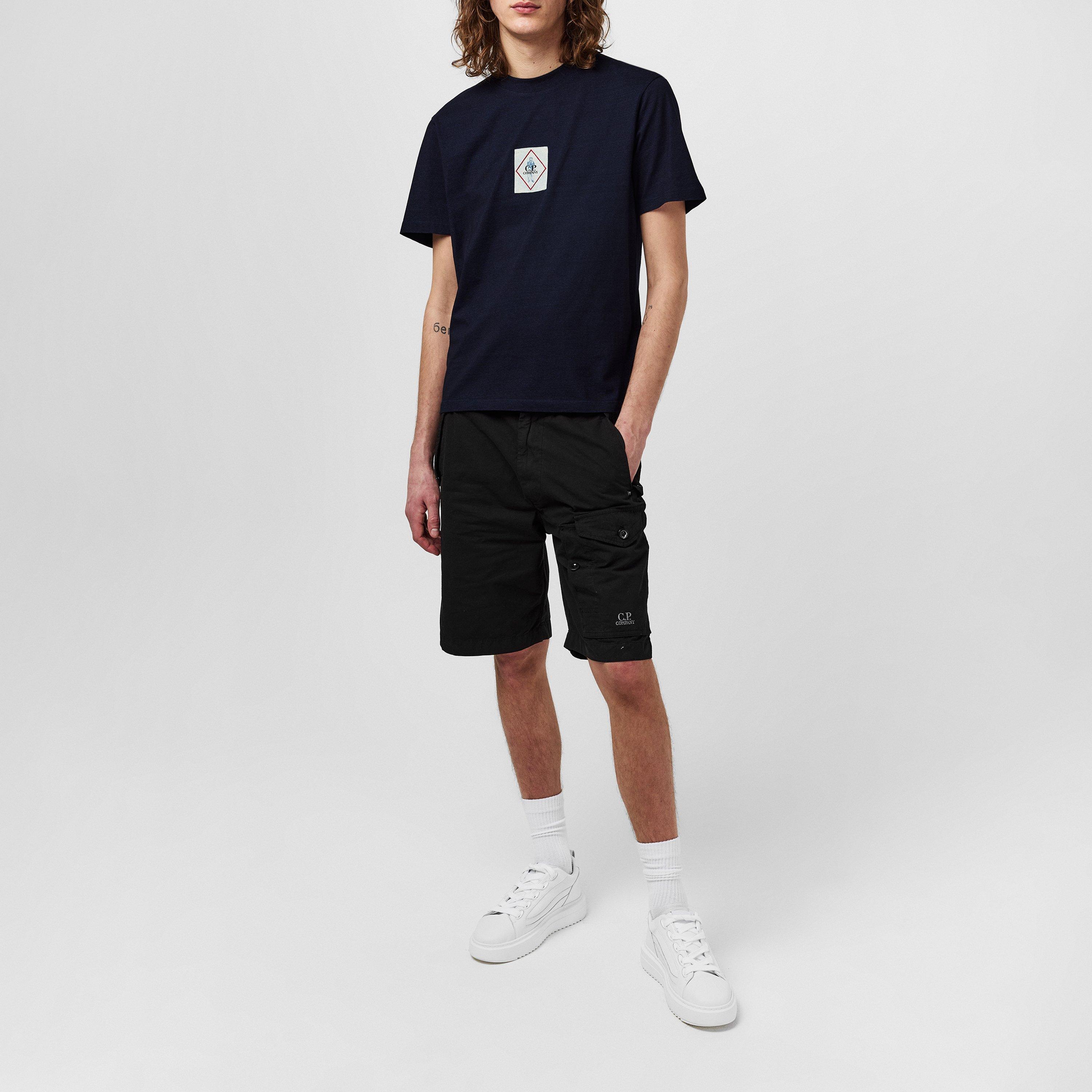 Denim D08 - CP Company - Men's Regular Fit Short-Sleeve T-Shirt - 6