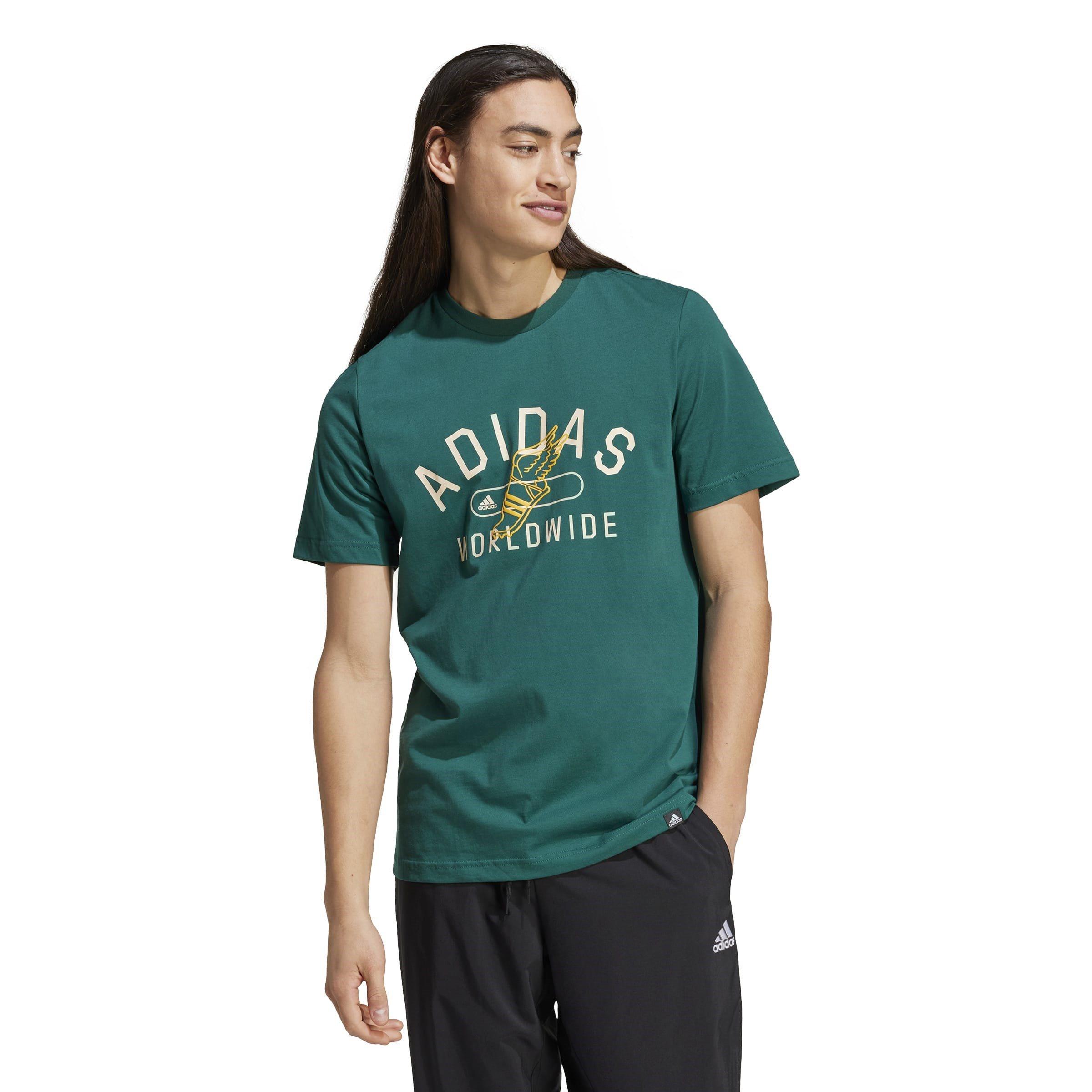 Collegiate Grn - adidas - Collegiate Graphic Mens T Shirt - 2
