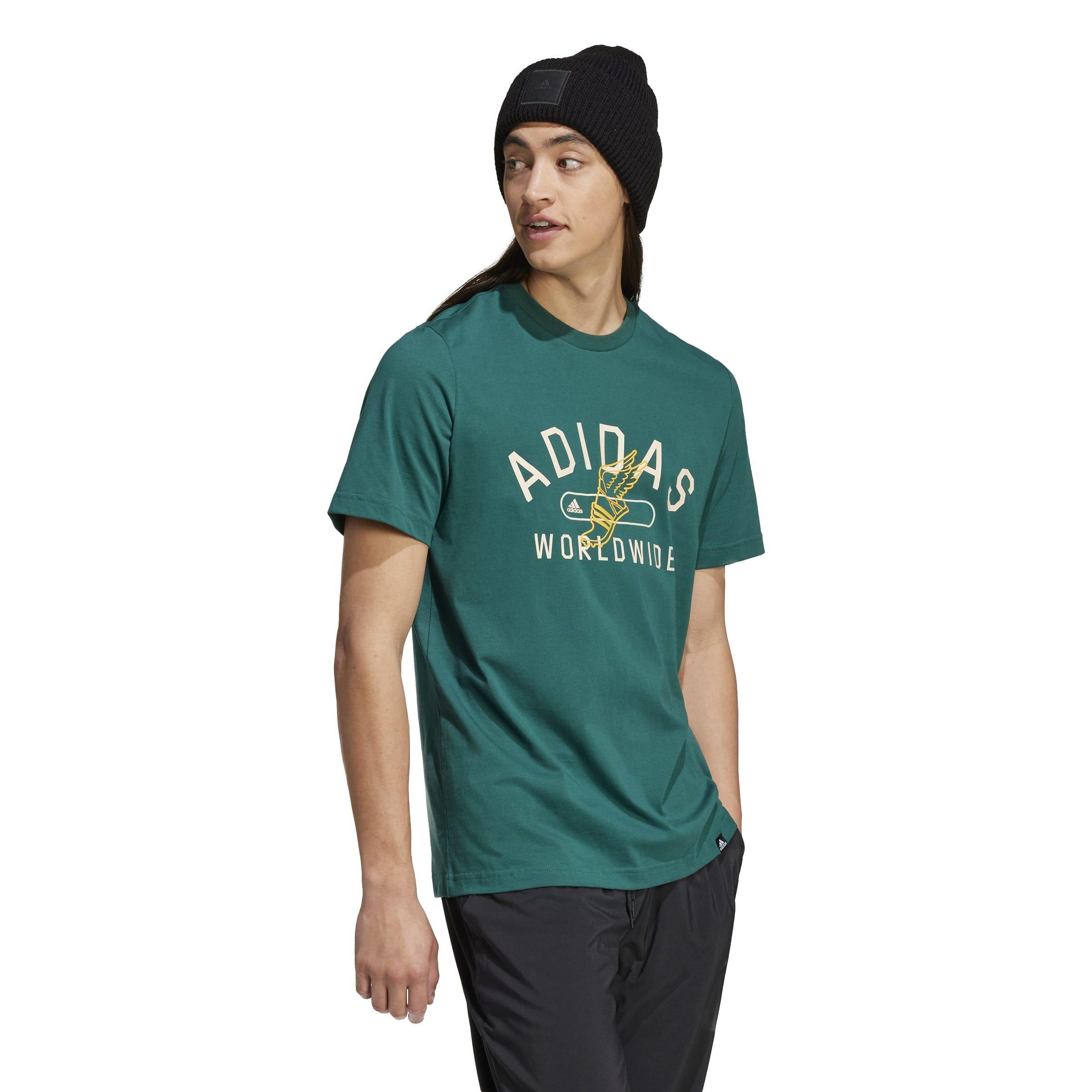 Collegiate Grn - adidas - Collegiate Graphic Mens T Shirt - 4