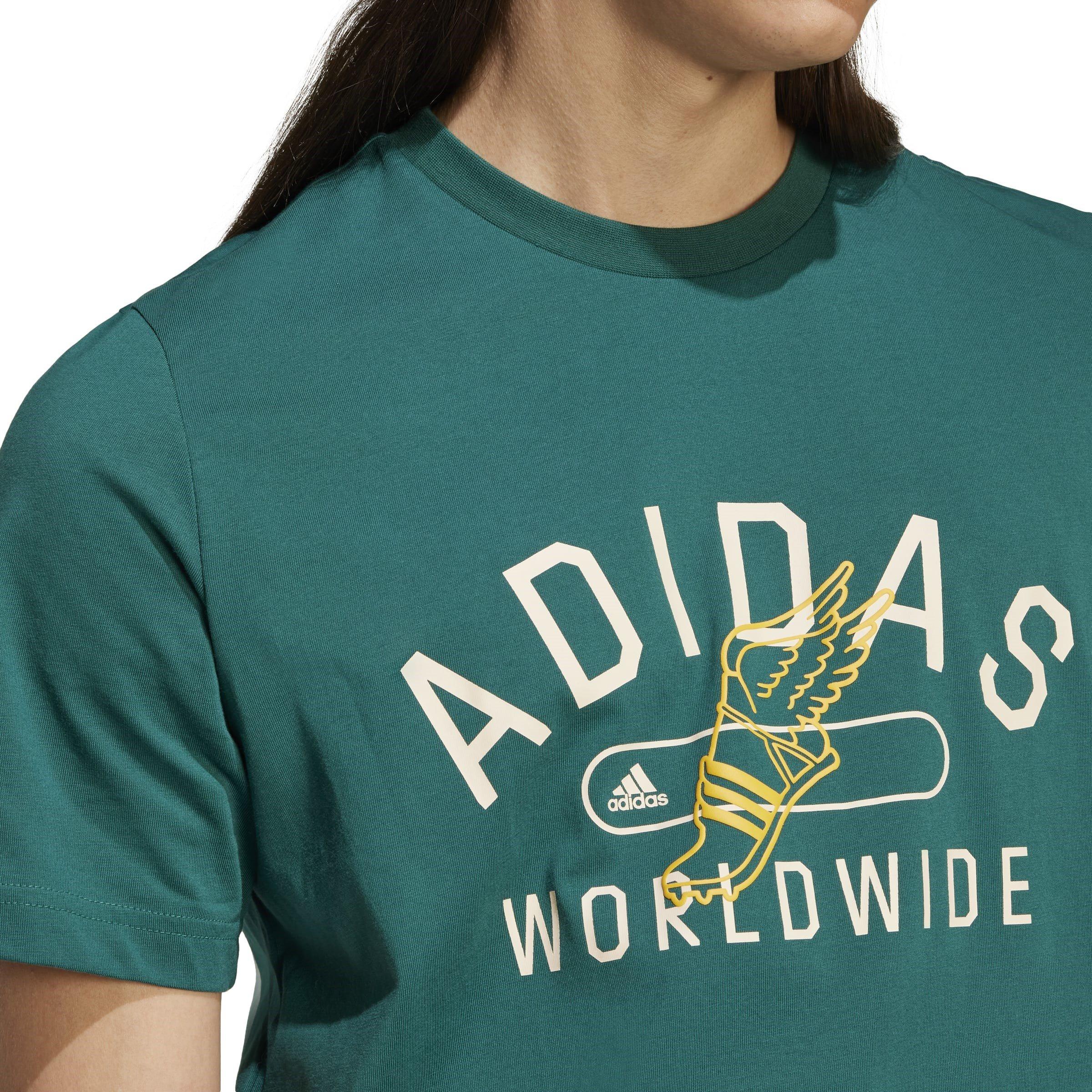 Collegiate Grn - adidas - Collegiate Graphic Mens T Shirt - 5
