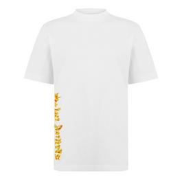 Palm Angels Burning Palm T Shirt