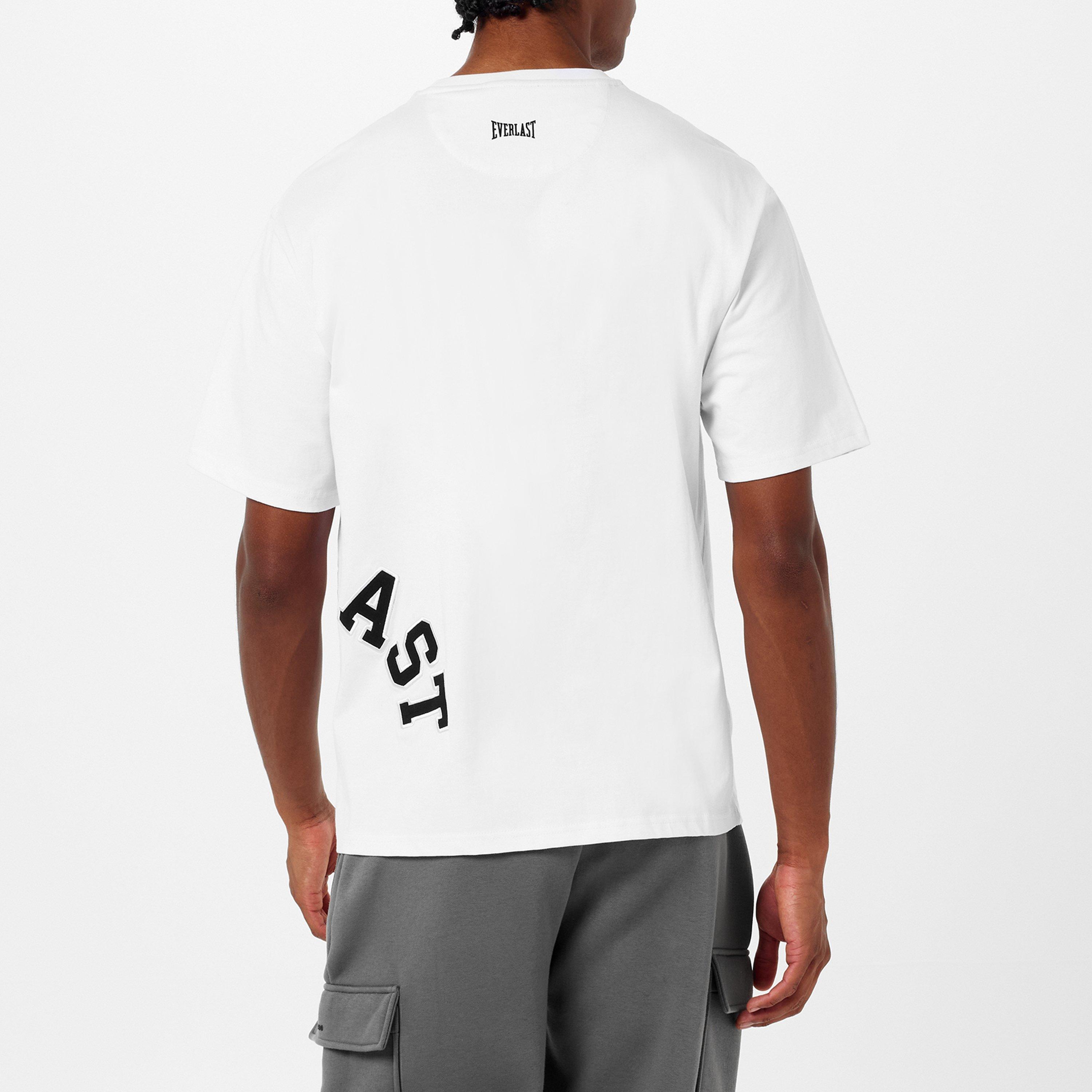 White - Everlast - Large Logo Tee - 2