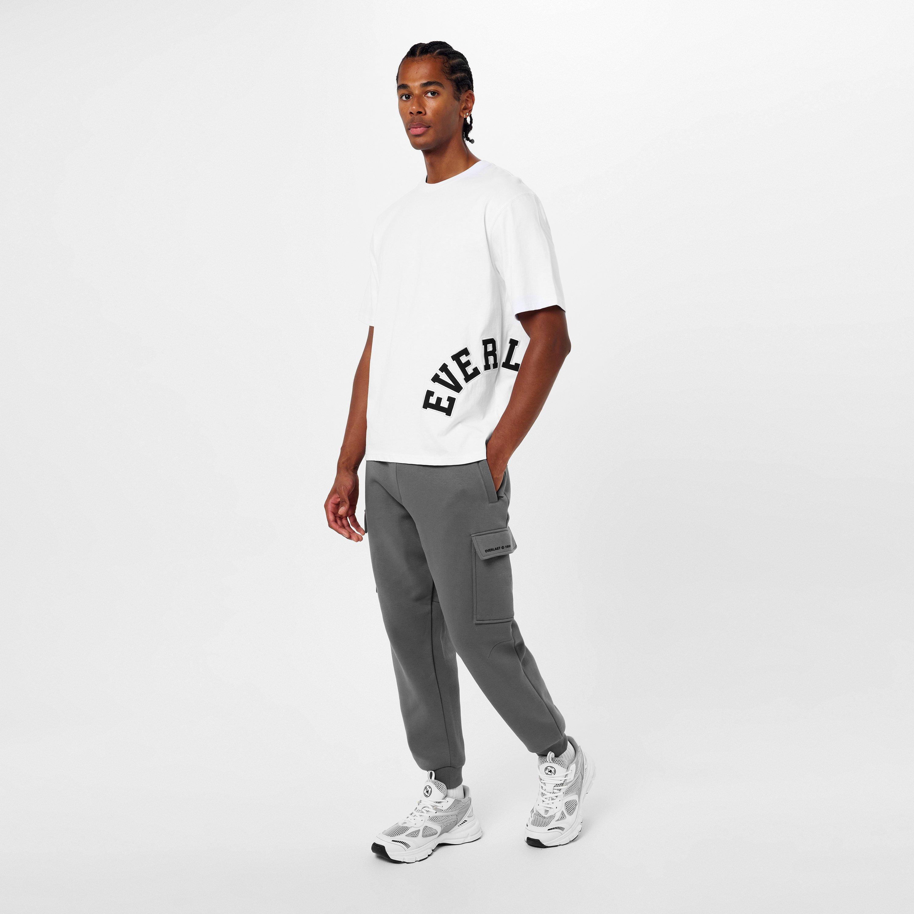 White - Everlast - Large Logo Tee - 4