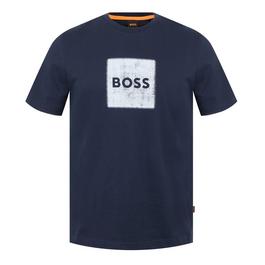 Boss Men's StitchLogo Graphic T-Shirt