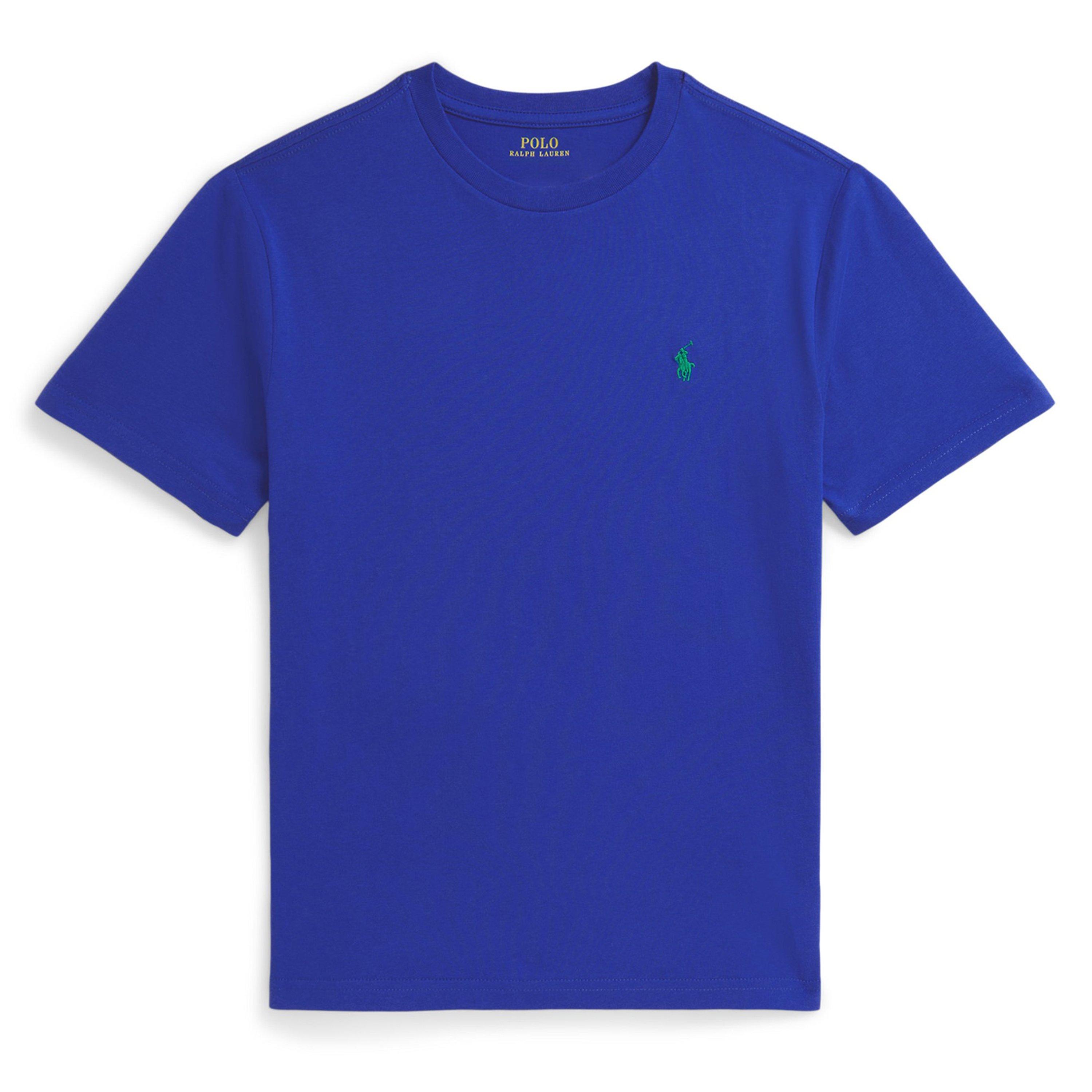 Polo Ralph Lauren Boys ' Regular Fit Short Sleeve T-Shirt - New Sapphire - XL