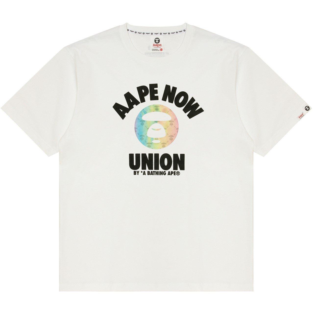White - AAPE - Union T-Shirt - 5