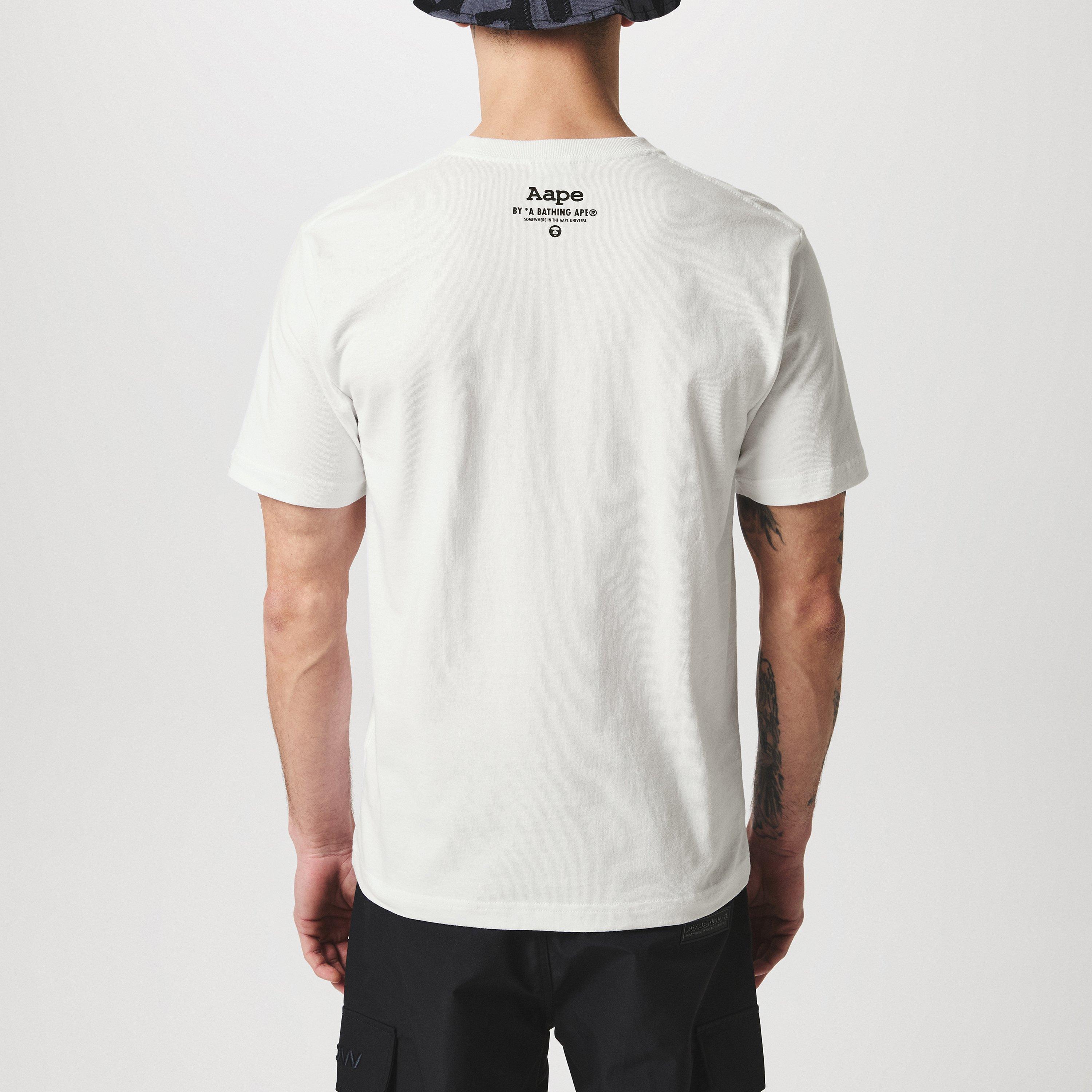 White - AAPE - Union T-Shirt - 3