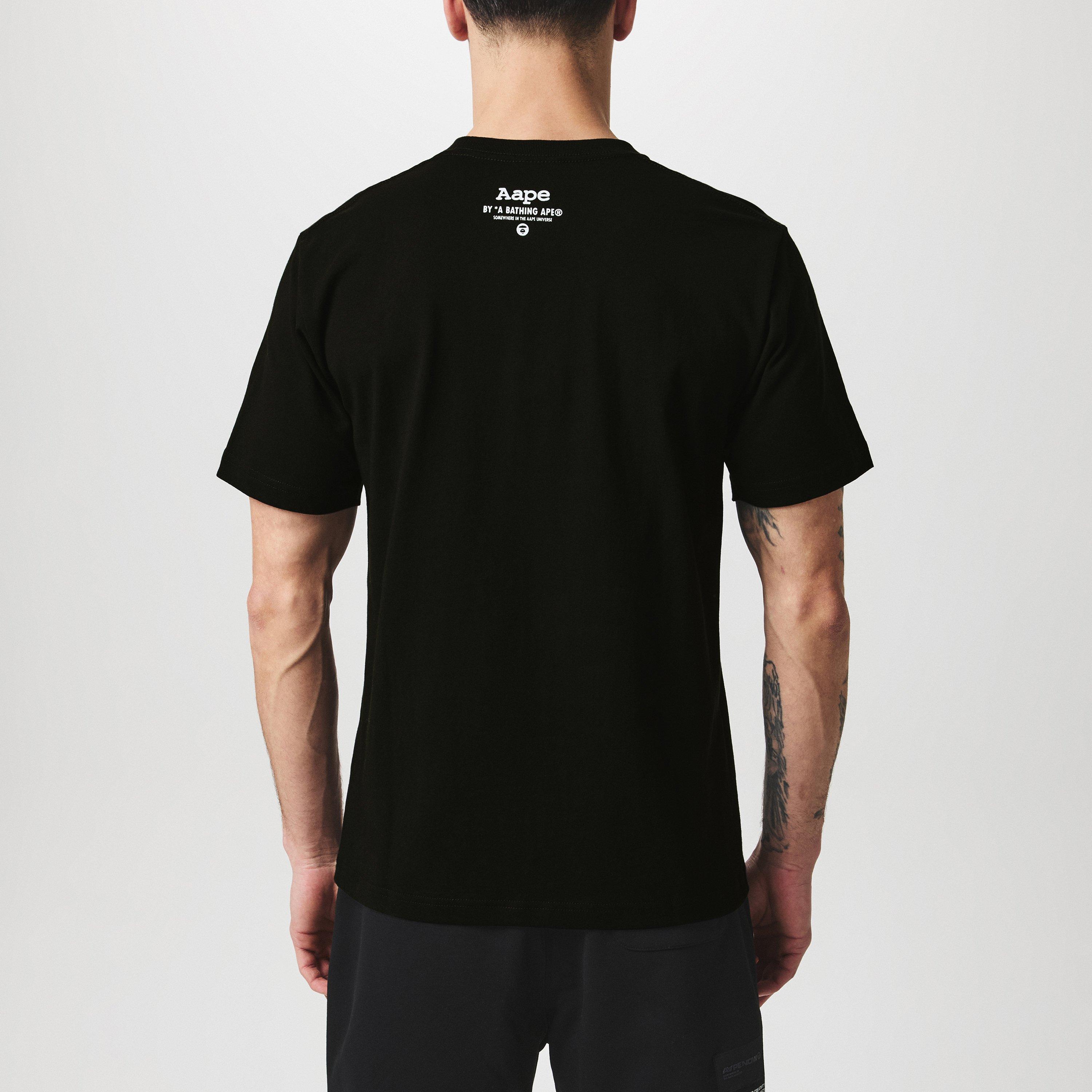Black - AAPE - Union T-Shirt - 4