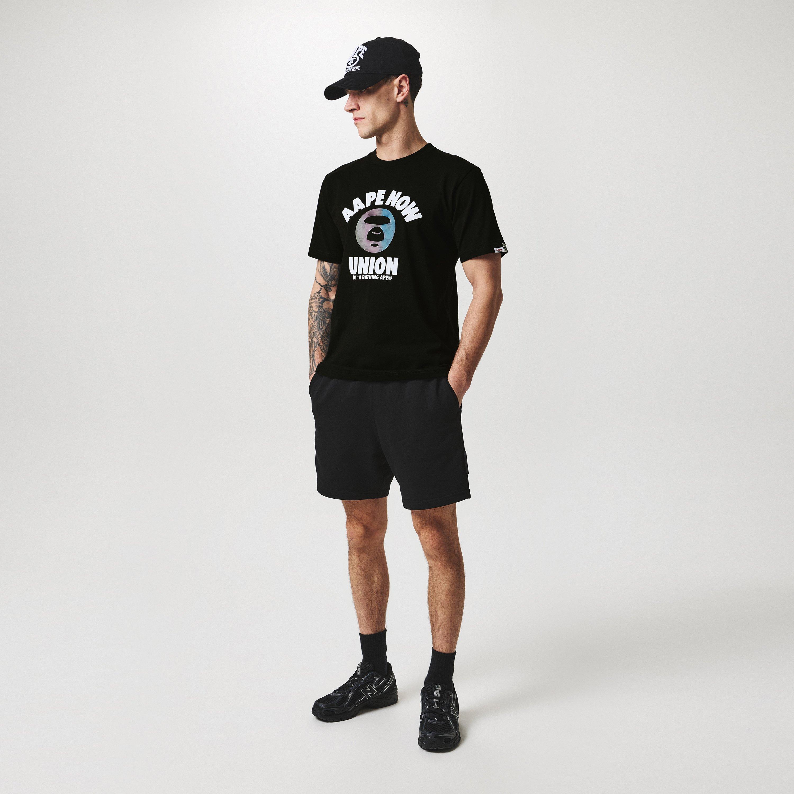 Black - AAPE - Union T-Shirt - 5