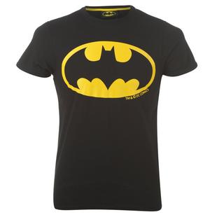 Black - Character - Batman T Shirt Mens - 1