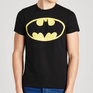 Black - Character - Batman T Shirt Mens - 2