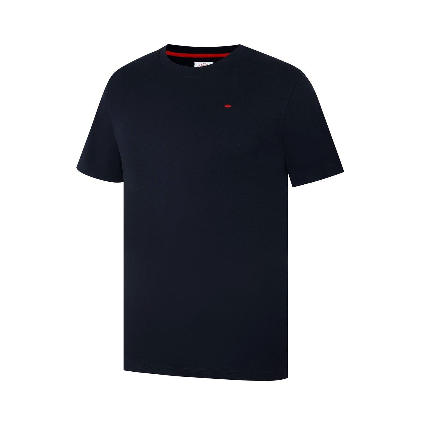 Schwarz - Lee Cooper - Essentials Crew Neck T Shirt Mens - 3