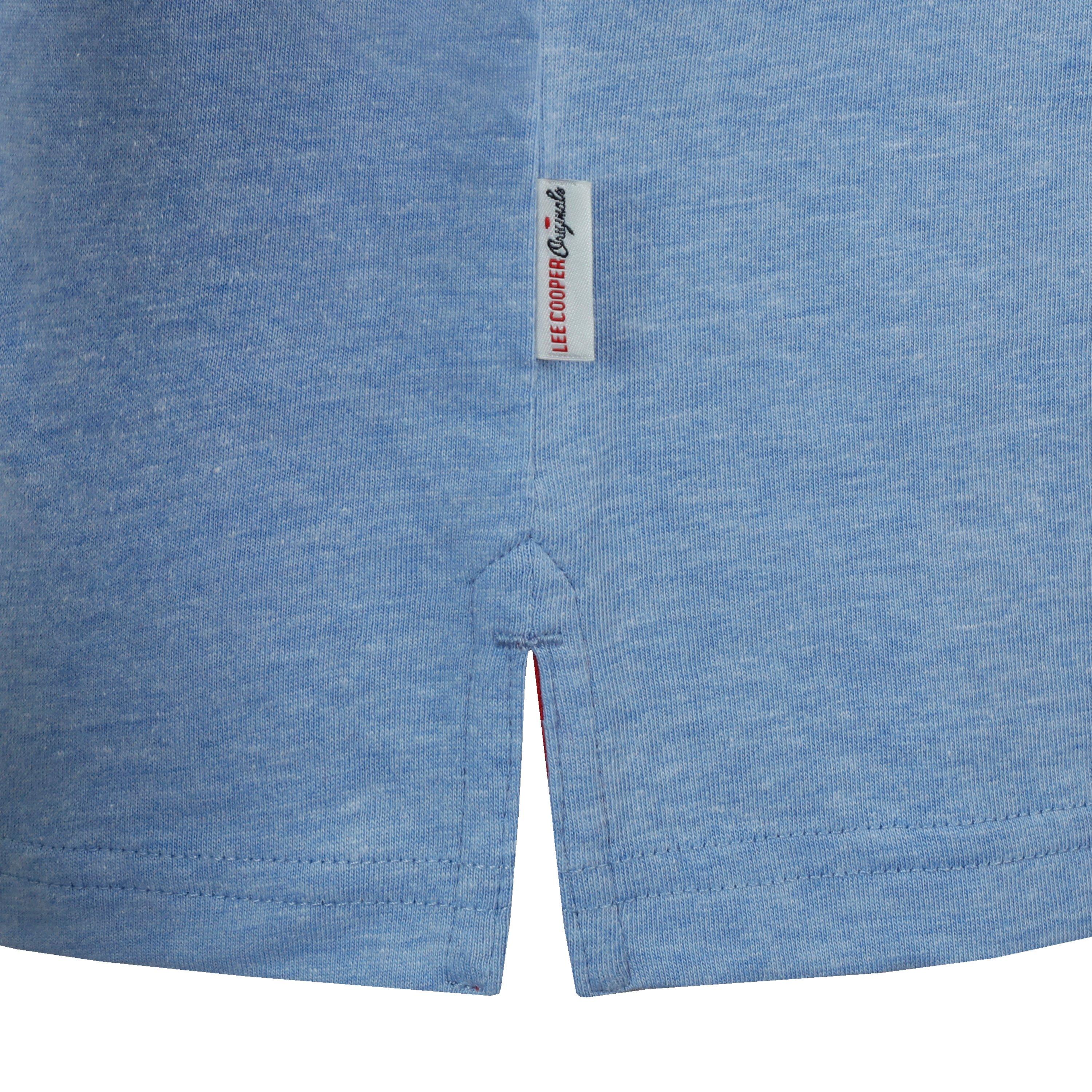 Luchtblauw M - Lee Cooper - LeeCooper Essentials Crew Neck T Shirt Mens - 5