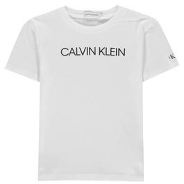 Calvin Klein Junior Boys Institution T Shirt