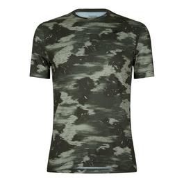 Reebok Training Camo T shirt Mens