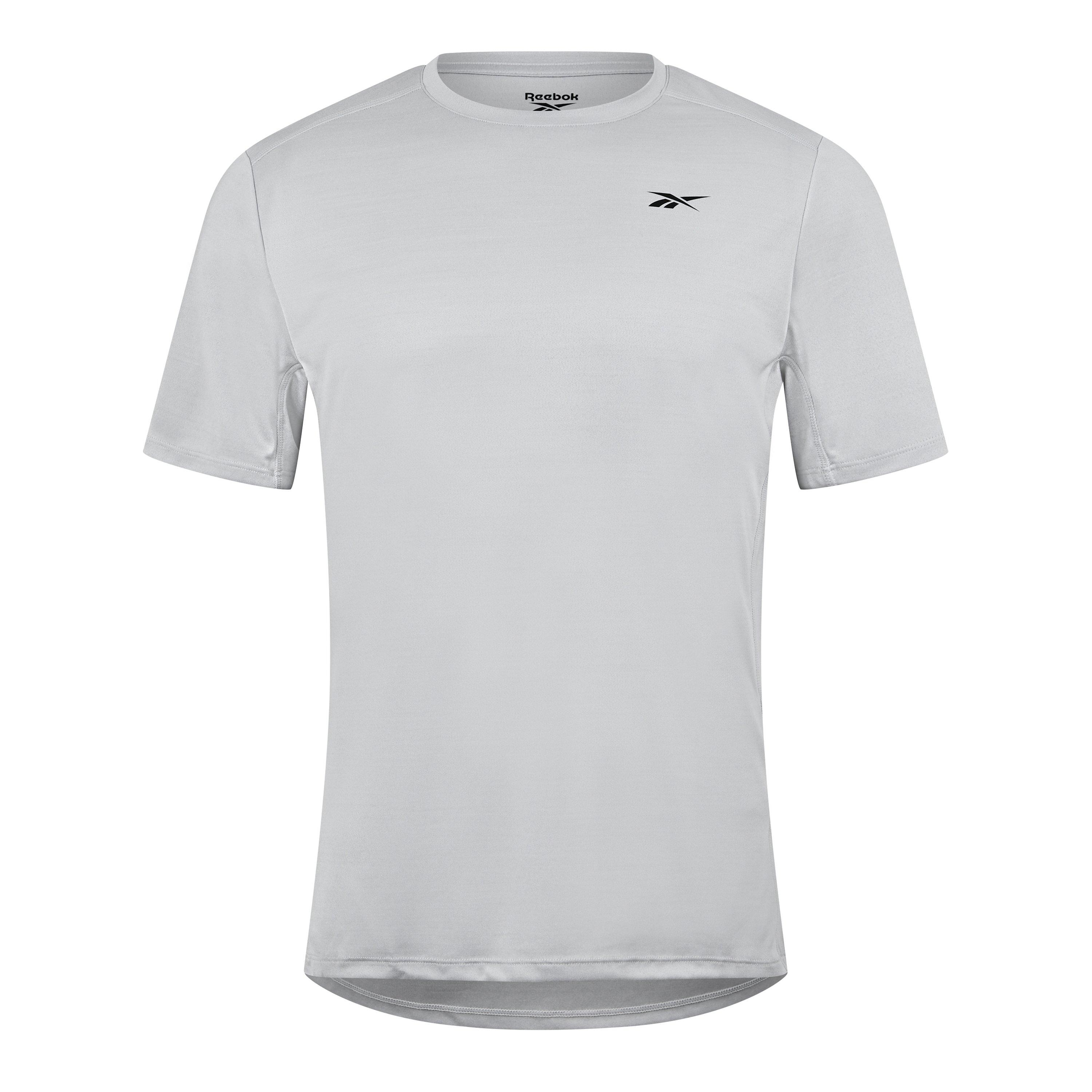 Grey - Reebok - Motionfresh Athlete T-Shirt Mens - 1