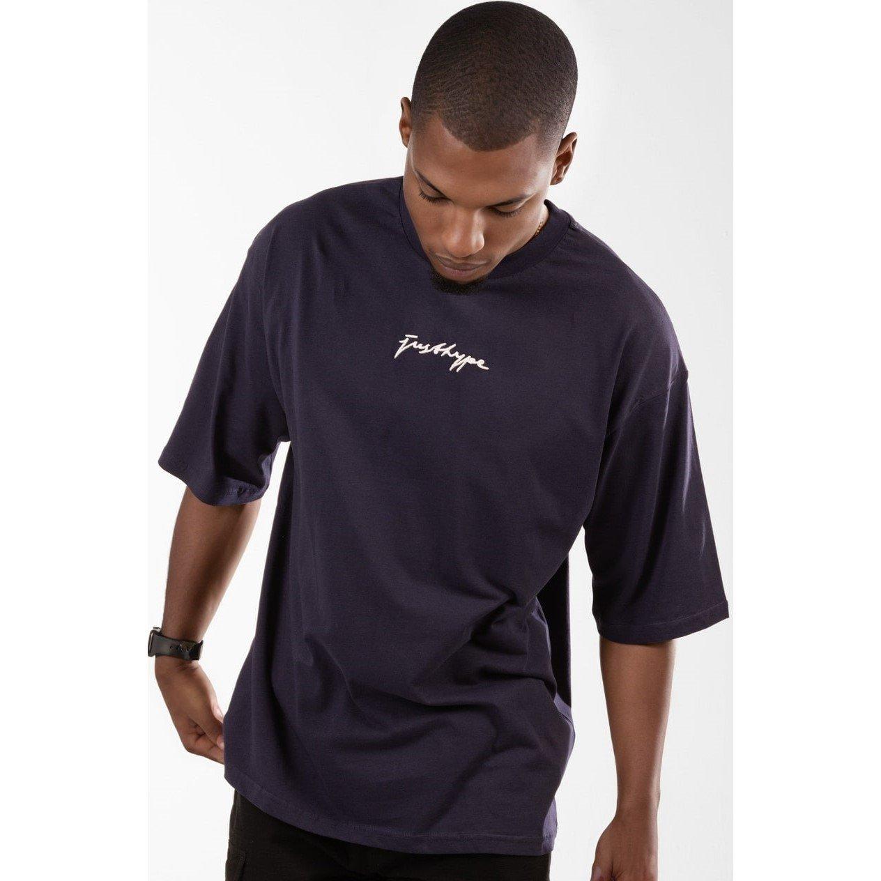 Marine - Hype - Oversized Regular Fit T-Shirt - 2