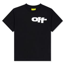 Off White Type Graphic T Shirt Juniors