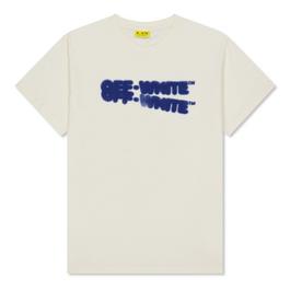 Off White Logo Spray Tee Jn44