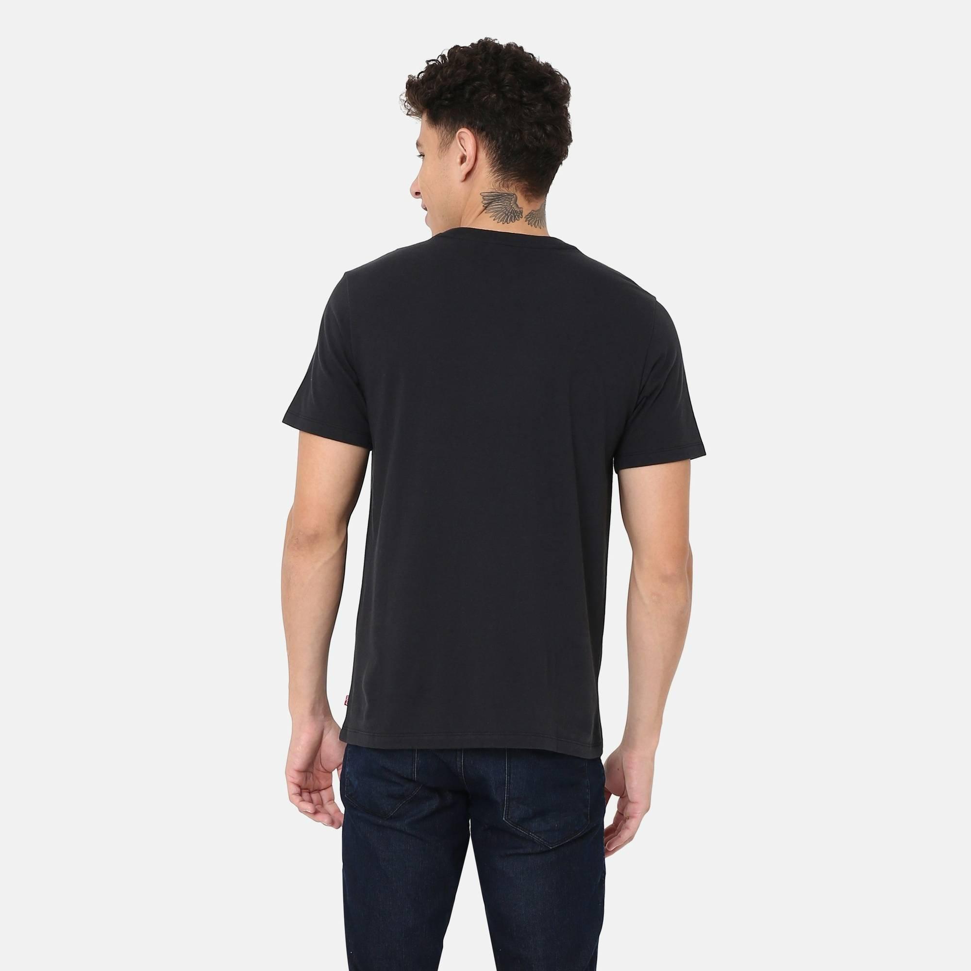 Zwart - Levis - Short-Sleeve Logo T-Shirt - 3