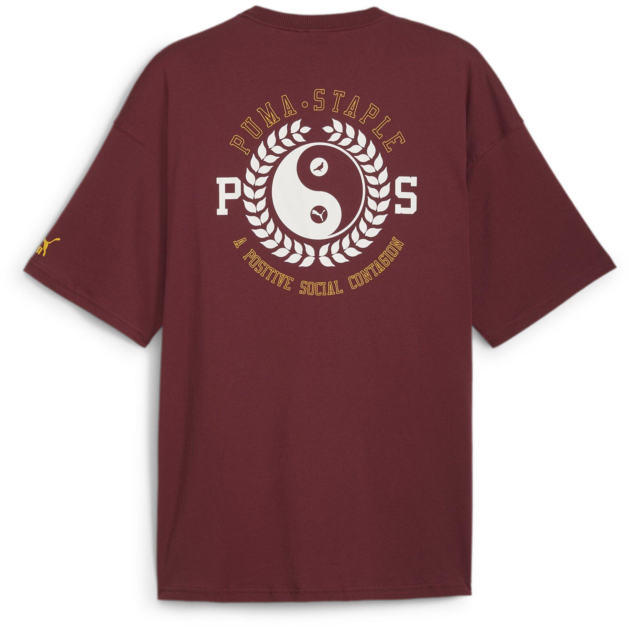 Dark Jasper - Puma - x STAPLE Graphic Mens T Shirt - 2