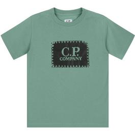 CP Company Boys Stitch Logo T Shirt