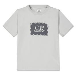 CP Company Boys Stitch Logo T Shirt