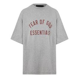 Fear Of God Essentials Jersey Crewneck T Shirt Juniors