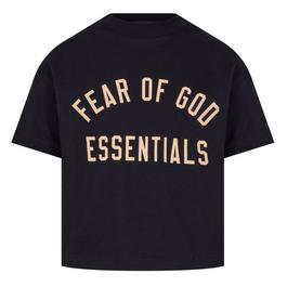 Fear Of God Essentials Jersey Crewneck T Shirt Juniors