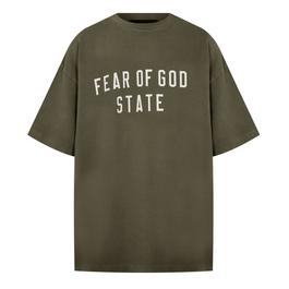 Fear Of God Essentials Jersey Crewneck T Shirt Juniors