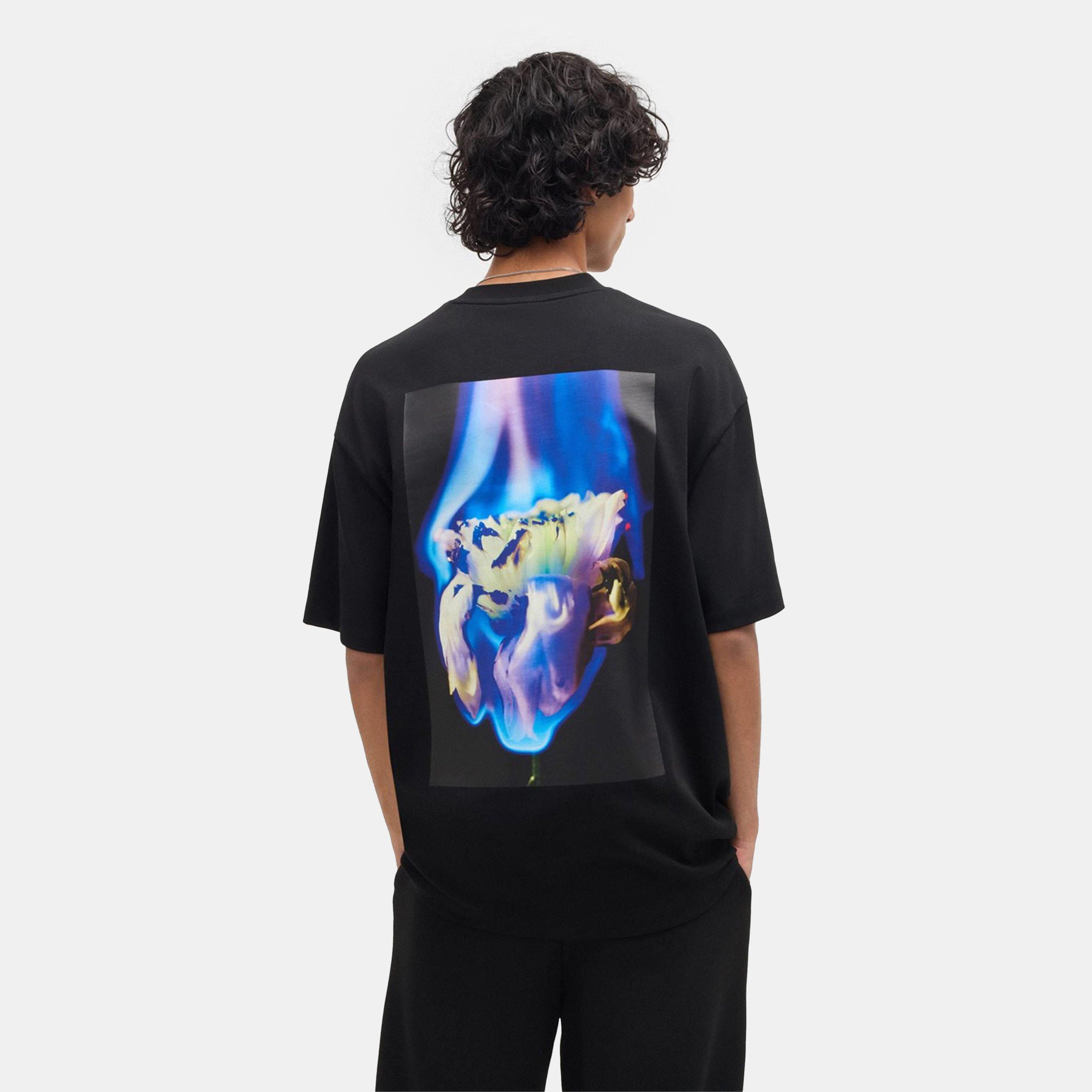 Black 001 - Hugo - Dflofire Regular Fit T-Shirt - 3