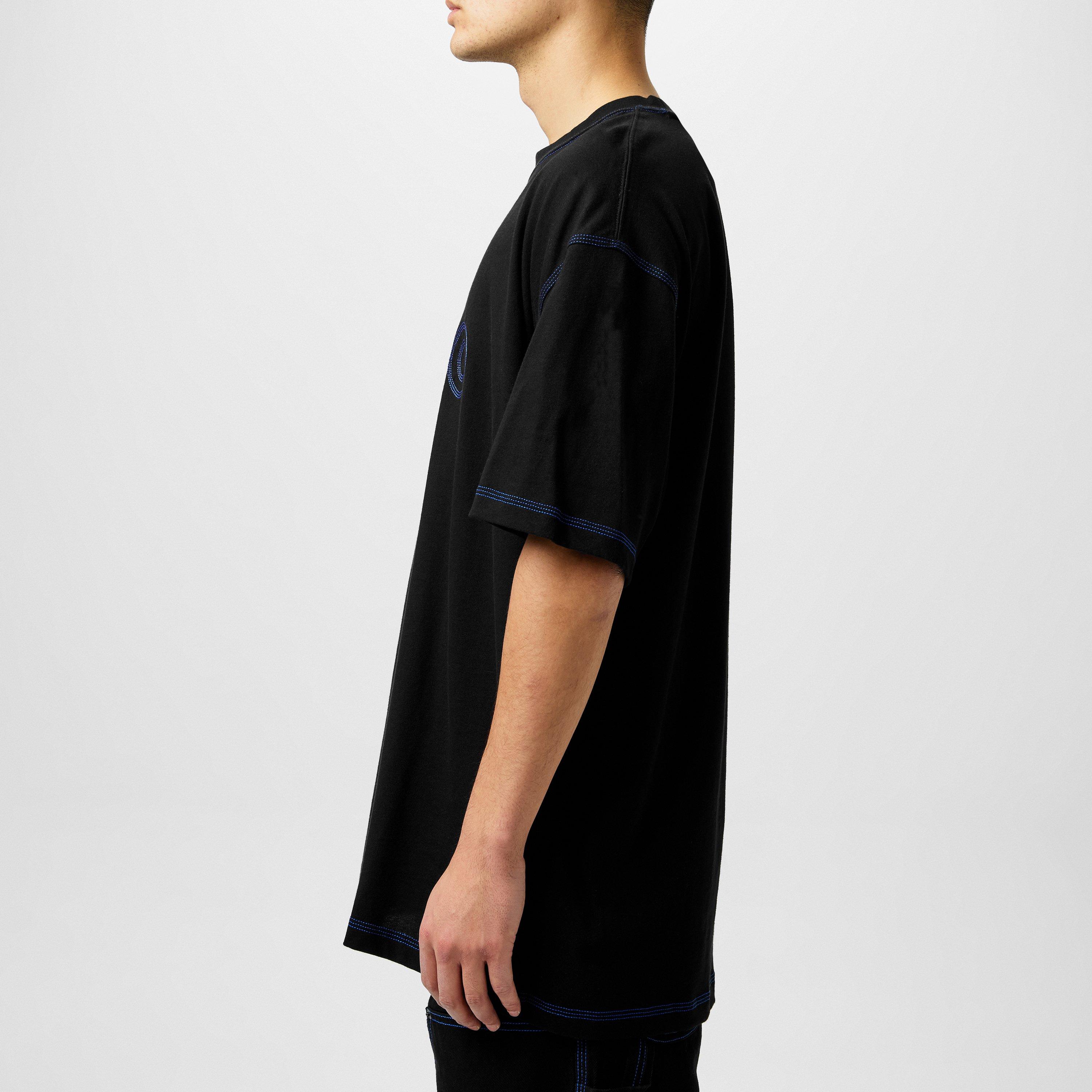 Black 001 - Hugo - Men's Nitlogo Regular Fit T-Shirt - 5