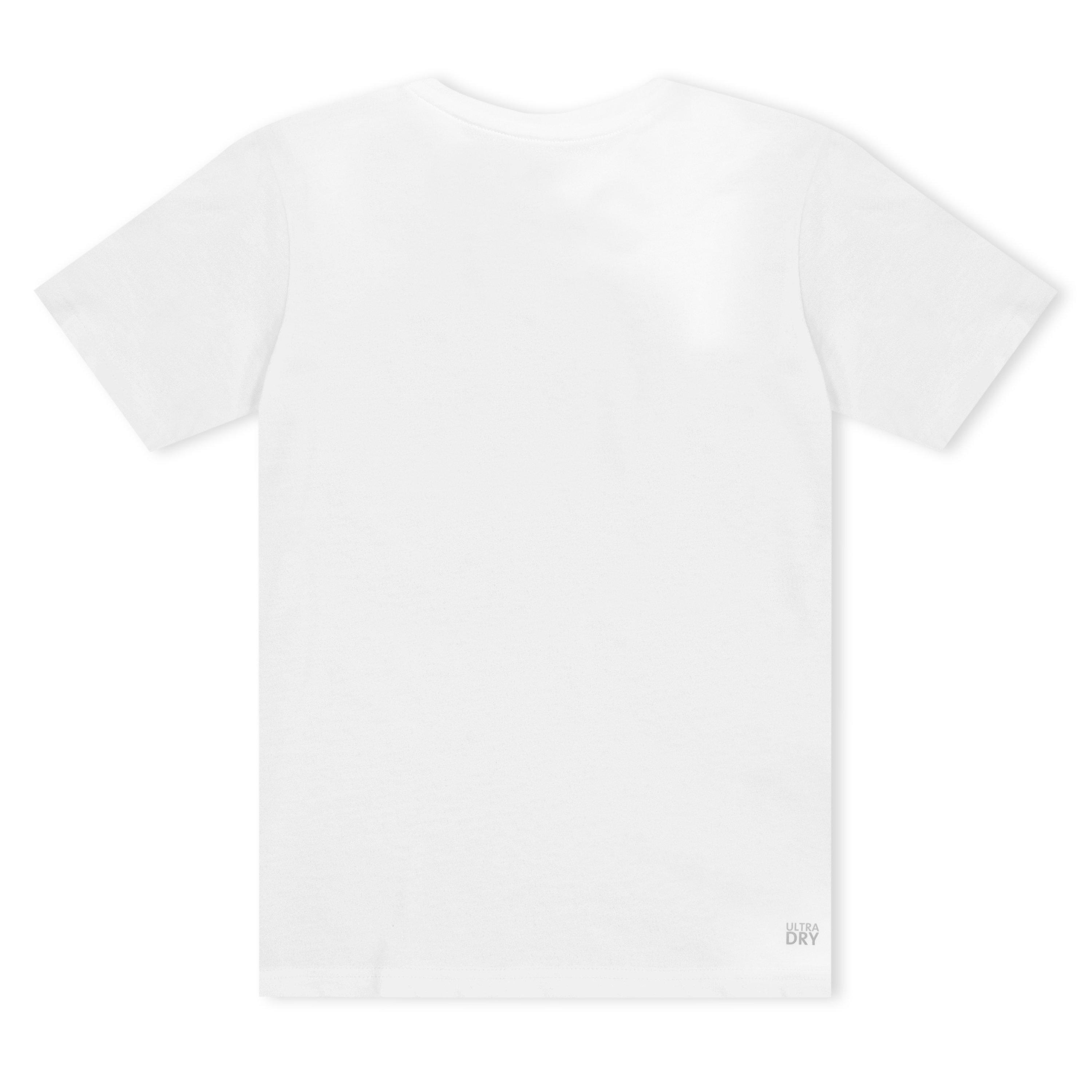 Branco AU8 - Lacoste - Regular Fit Large Logo T-Shirt - 2
