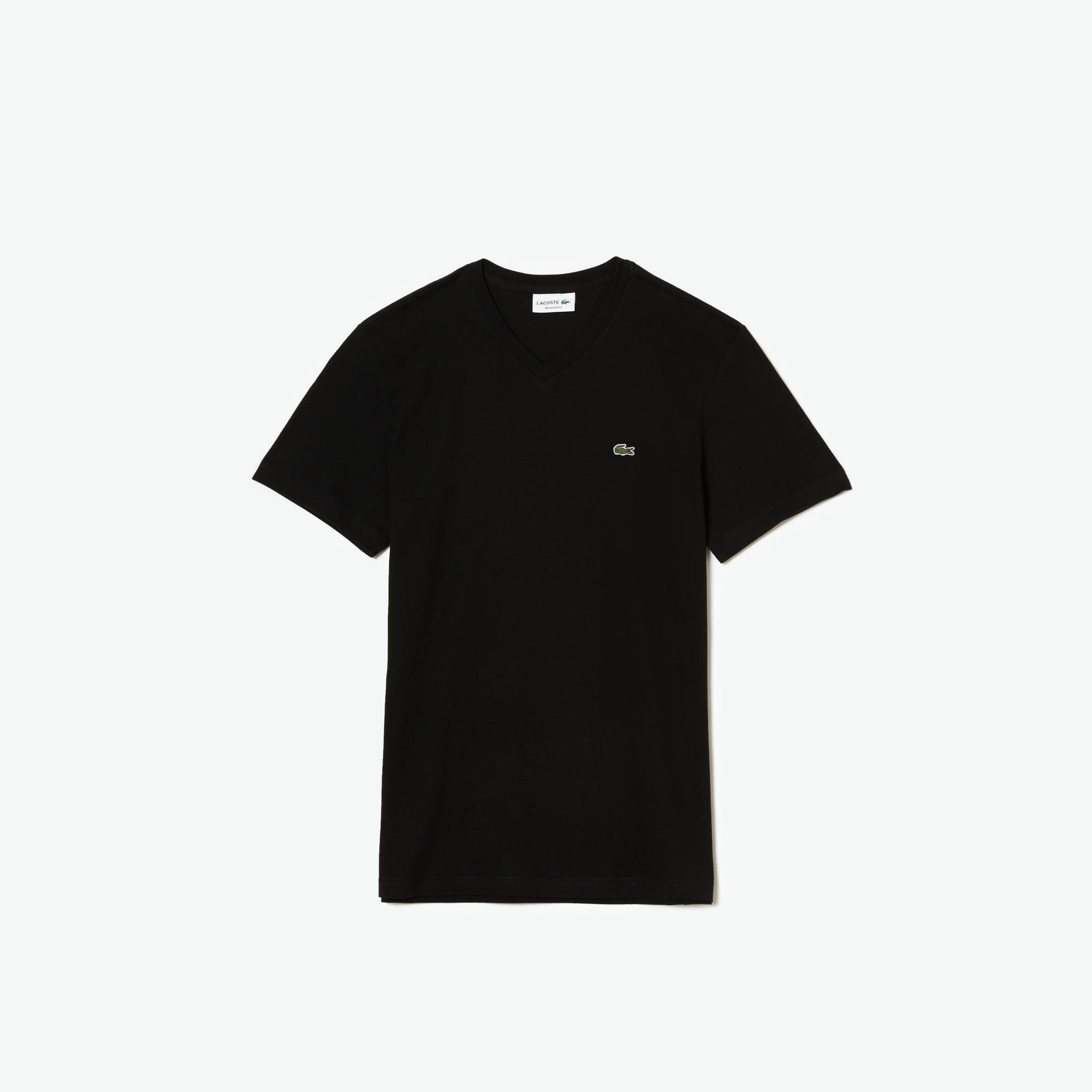 Lacoste black tee sales