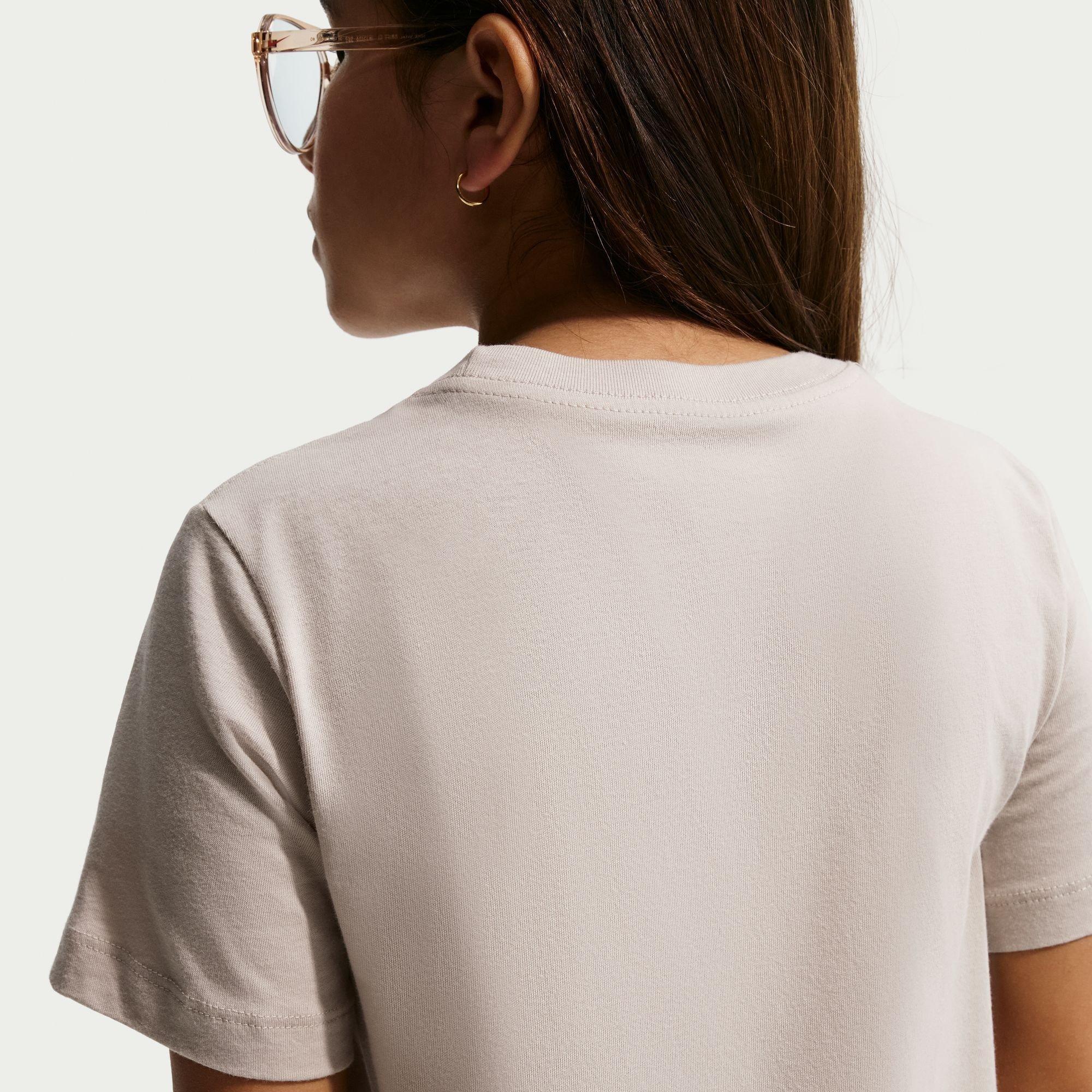 Cream II - Nike - Sportswear Embroidered Futura Juniors T Shirt - 4