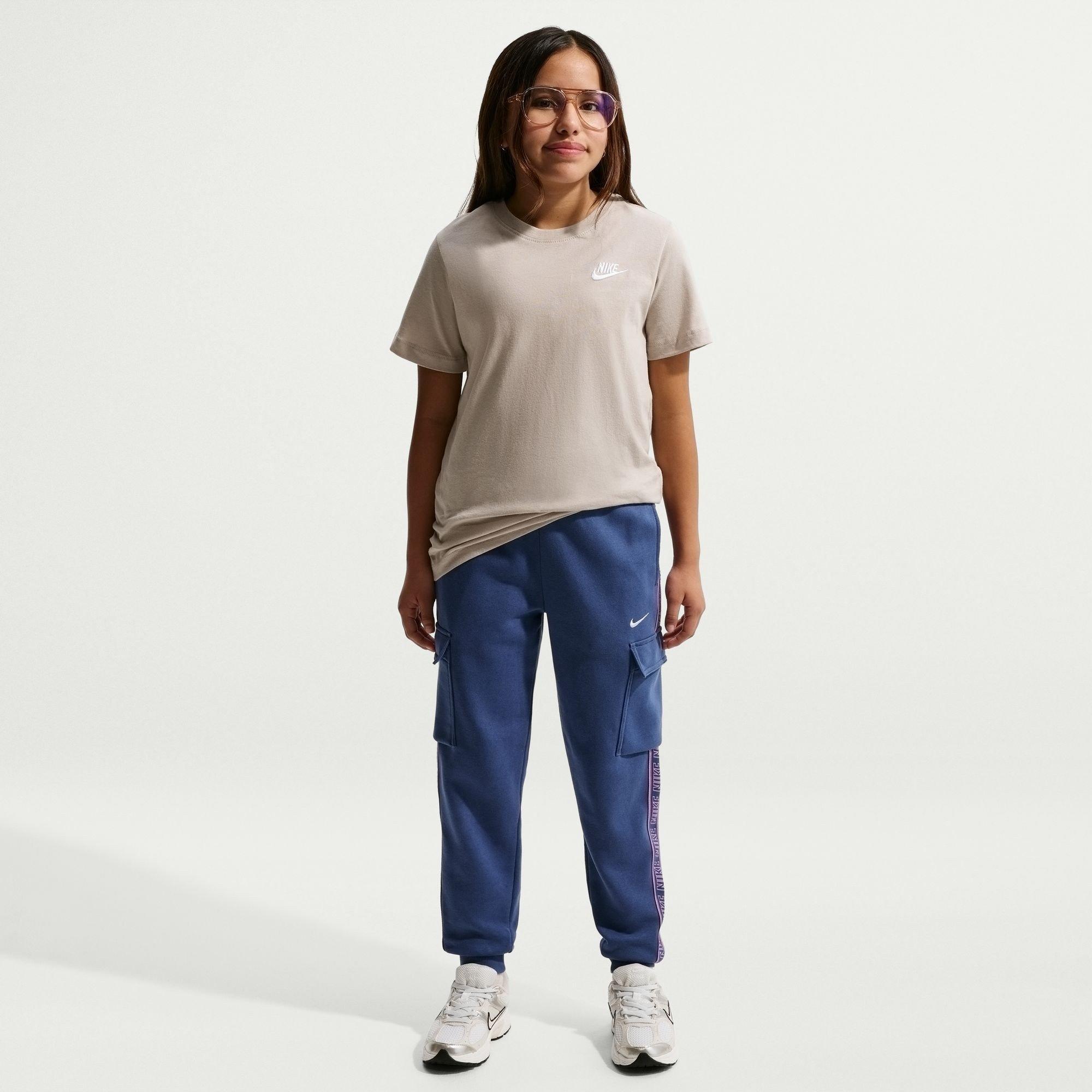 Cream II - Nike - Sportswear Embroidered Futura Juniors T Shirt - 7