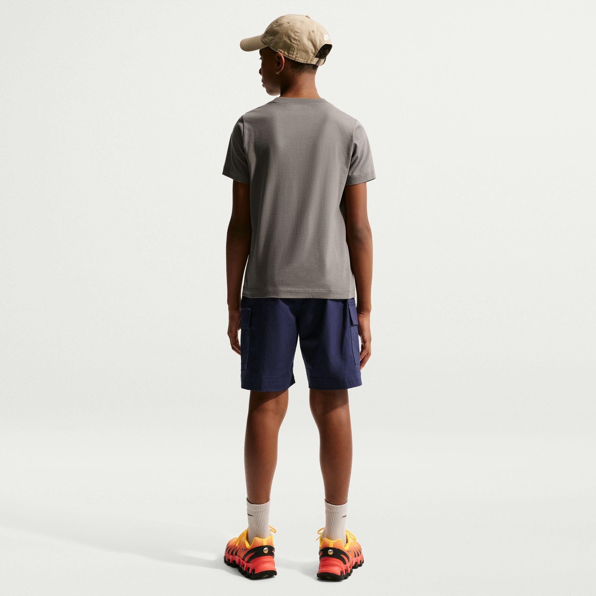 Cave Stone - Nike - Sportswear Embroidered Futura Juniors T Shirt - 5